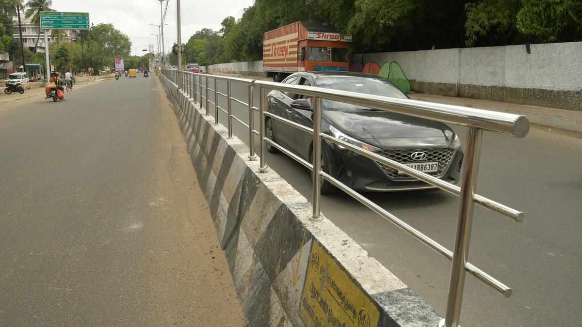 Work on widening Tiruchi-Dindigul National Highway reaches final stage