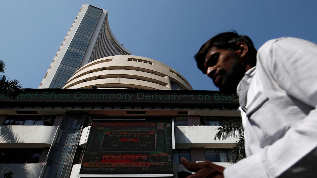 Sensex extends rally to eighth day; Nifty falls marginally after hitting record level