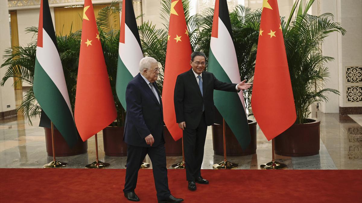 Chinese Premier meets with Palestinian President in effort to increase Middle East presence