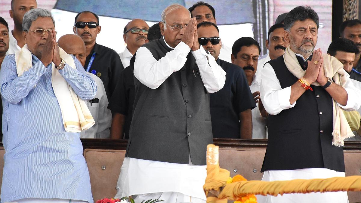 No ‘immediate plans’ on change of guard in Karnataka, says Congress president Mallikarjun Kharge