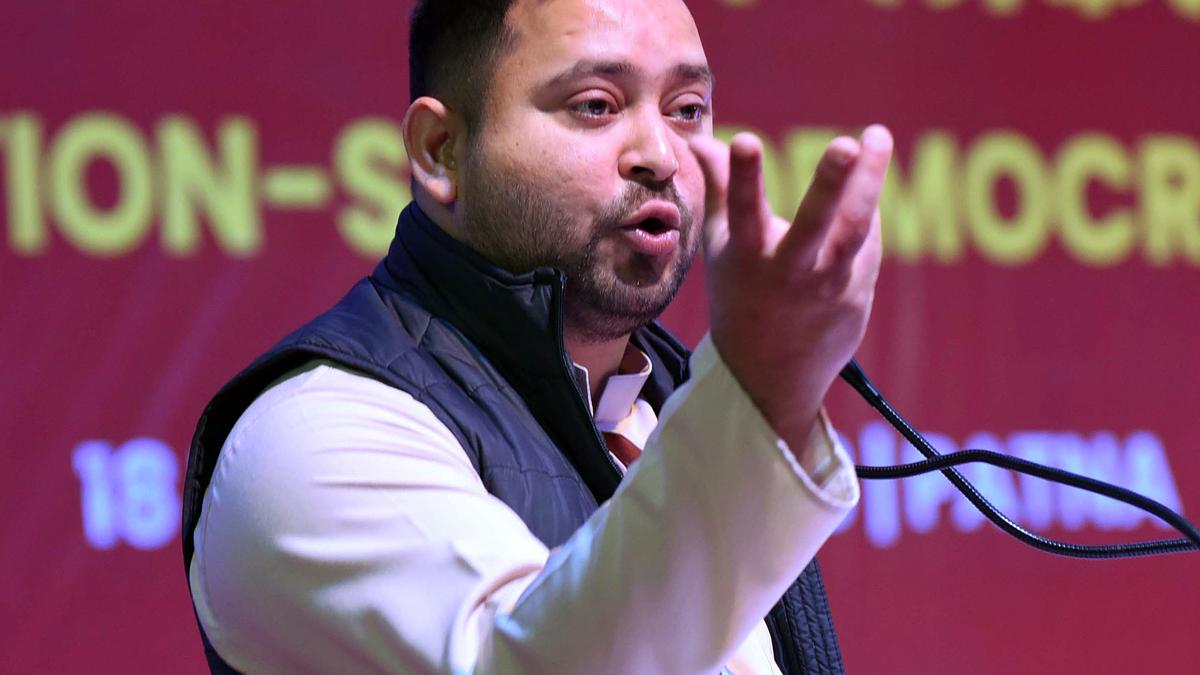 AAP’s Sisodia has been arrested to divert attention from the Adani issue: Tejashwi Yadav