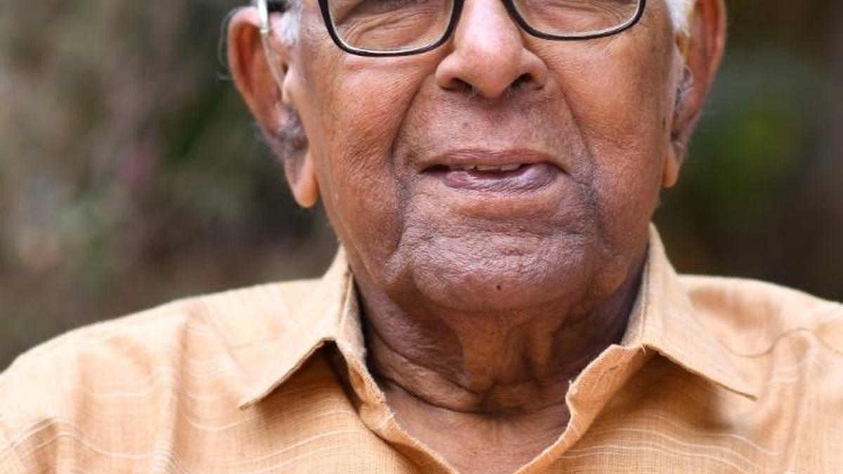 Writer and journalist P. Narayanan conferred with Padma Vibhushan
