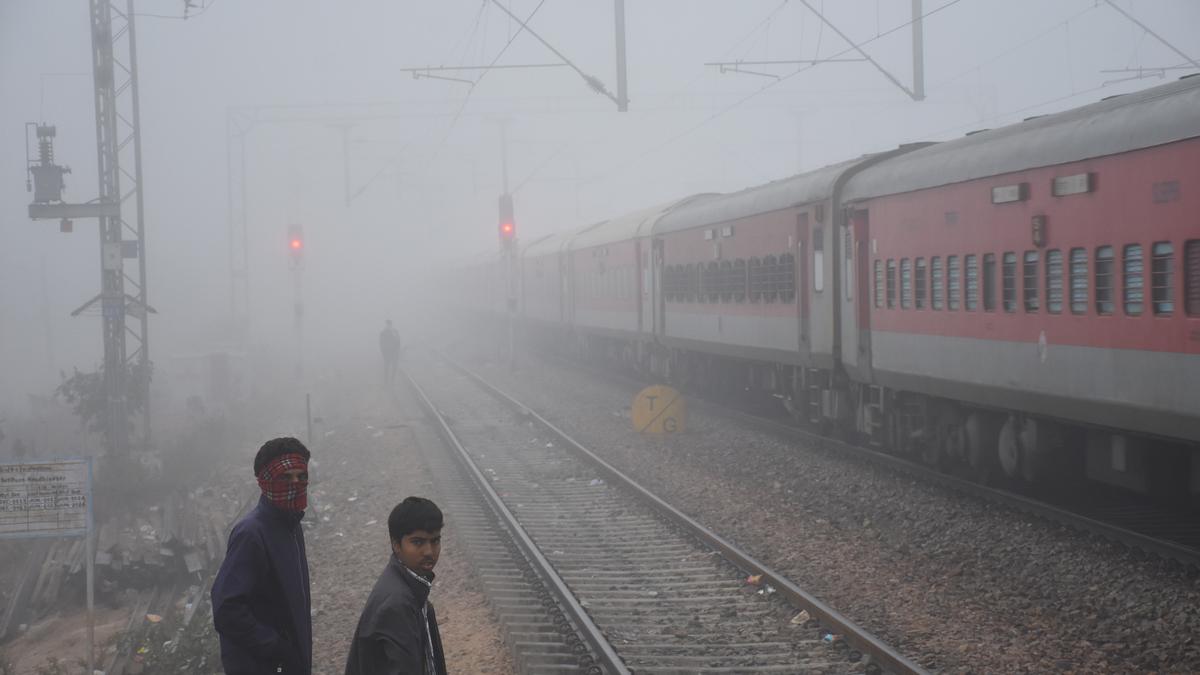 Low visibility in northern States, affects affects normal life, flight operations