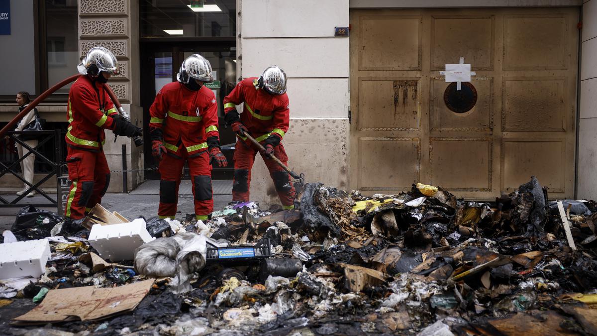 Protests continue in France; British King Charles’s visit postponed