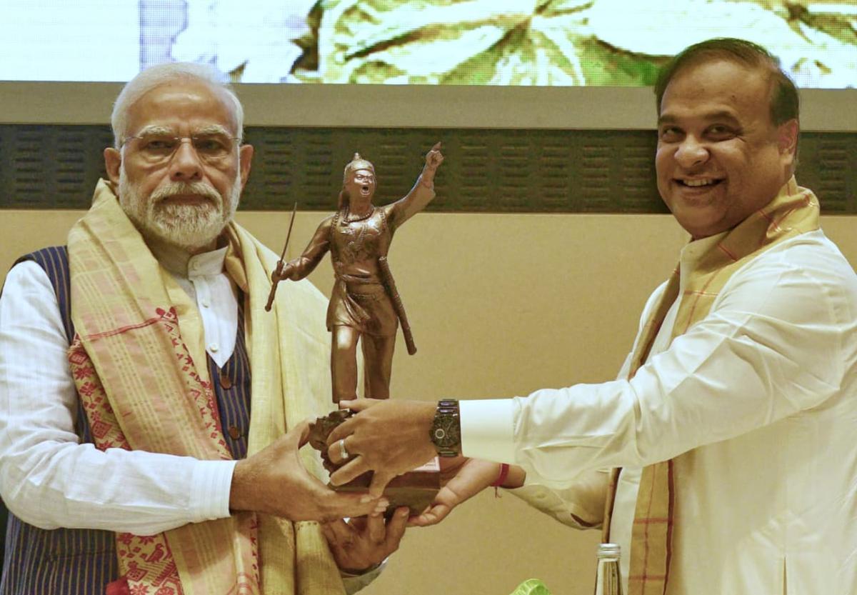 Lachit Borphukan’s bravery underlines the identity of Assam: PM Modi