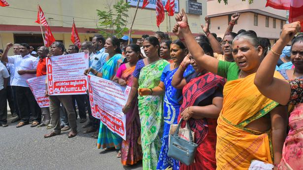 PAPSCO workers stage agitation demanding salary