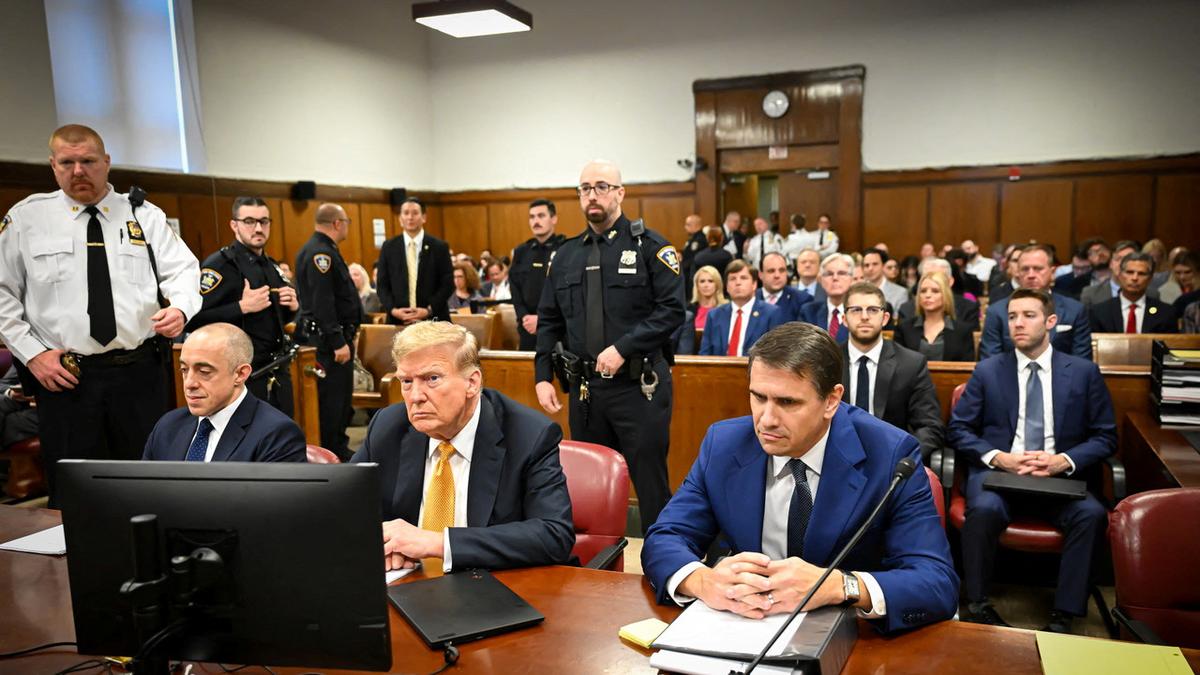 Trump hush-money trial: Defence rests without Trump taking the witness stand