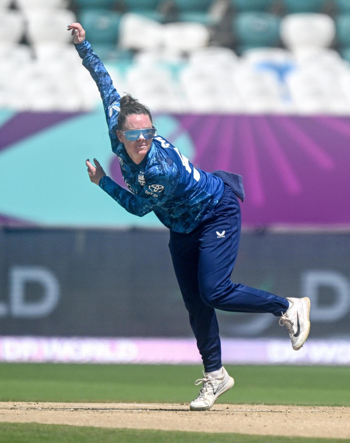 Linsey Smith claimed three for 30. Linsey Smith claimed three for 30.