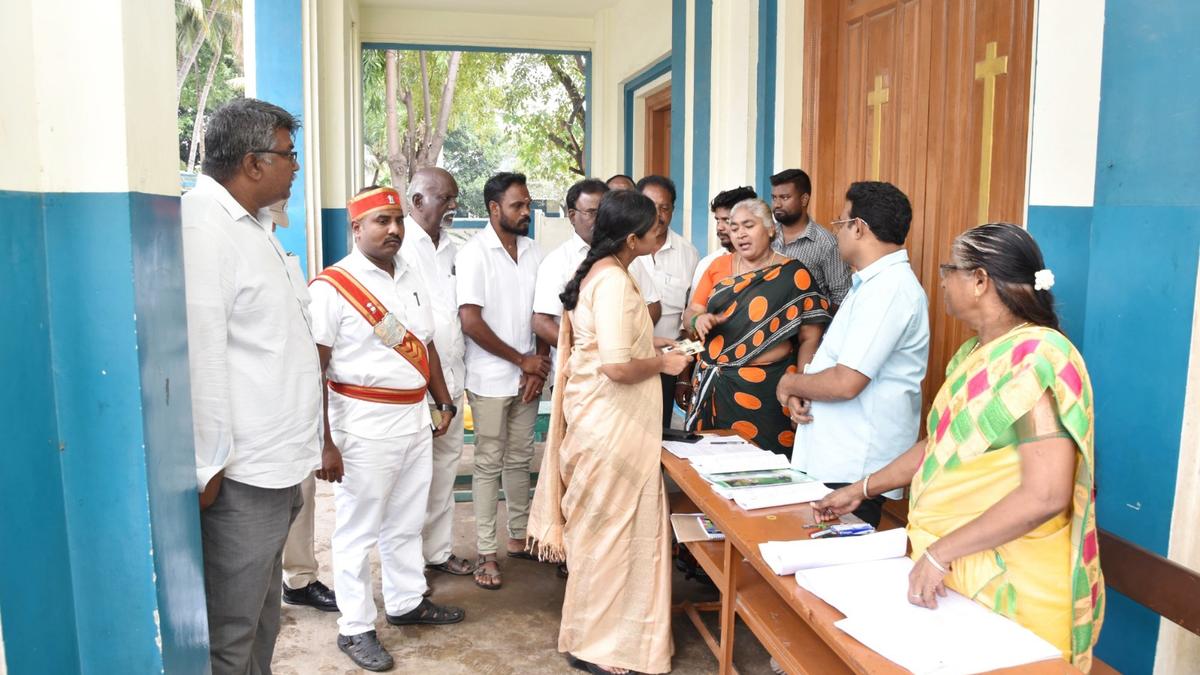 District Collectors inspect electoral roll revision camps in Salem, Namakkal