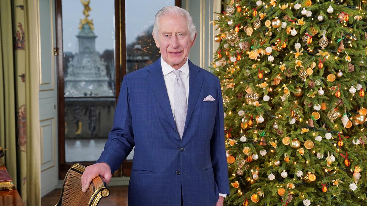 King Charles III's annual Christmas message from Buckingham Palace includes sustainable touches