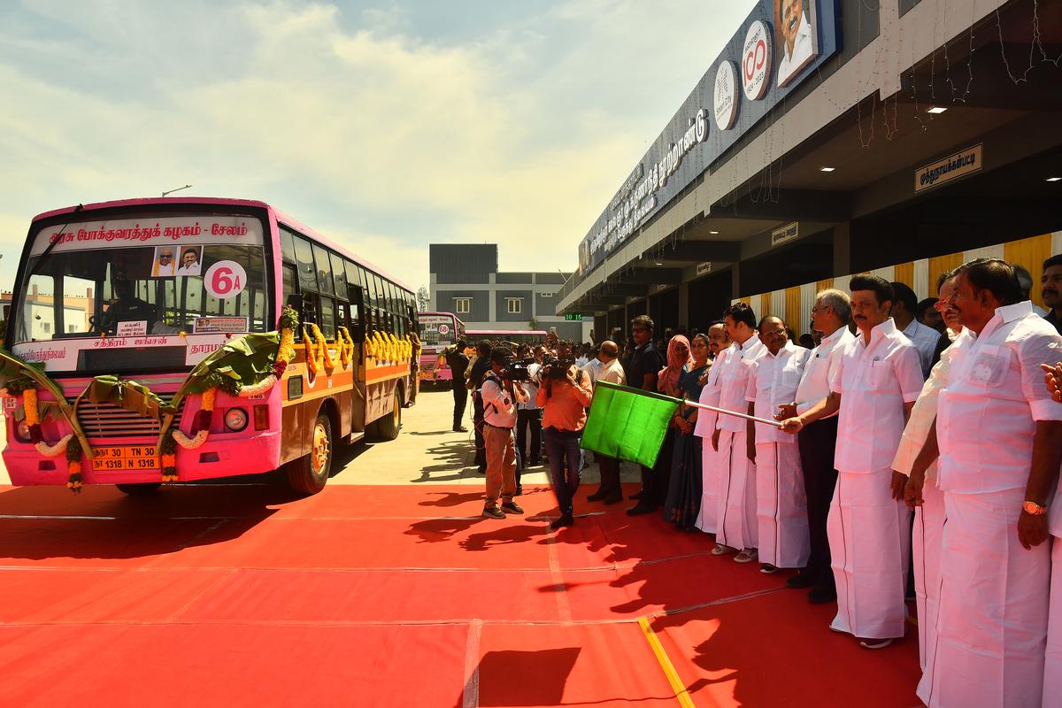 visit to bus stand