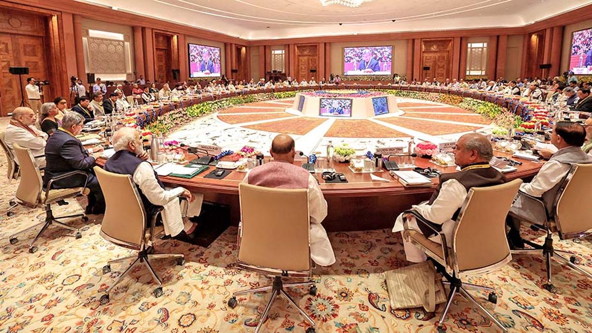 NITI Aayog’s Governing Council meeting begins under chairmanship of PM Modi