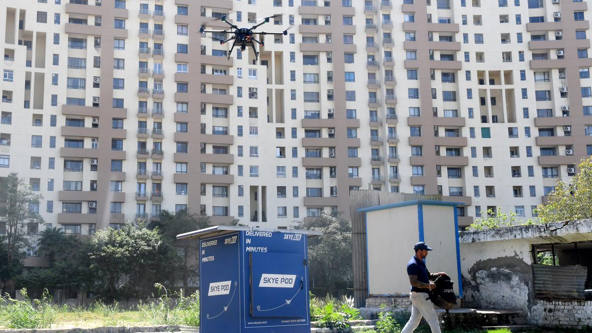 From e-commerce deliveries to traffic management, Gurugram takes the aerial route