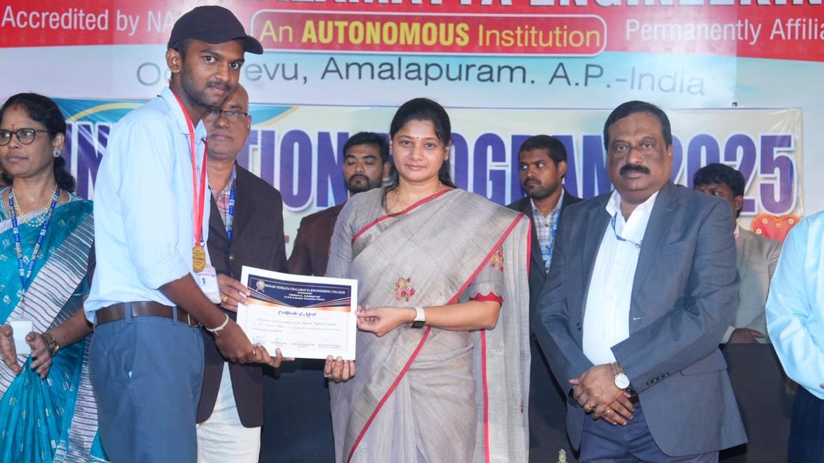 BVC Engineering College holds Aagaman meet