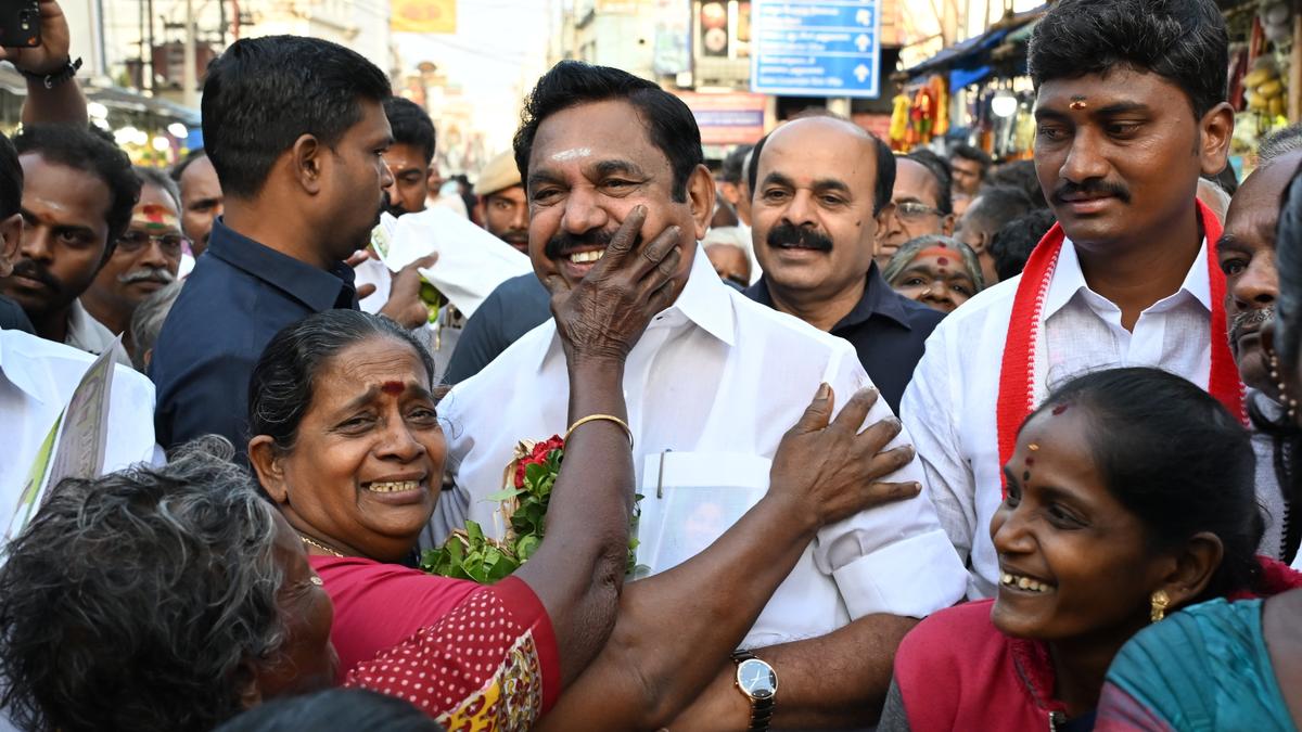 Lok Sabha polls | AIADMK exerted pressure on DMK to implement women’s basic income scheme: Edappadi K. Palaniswami