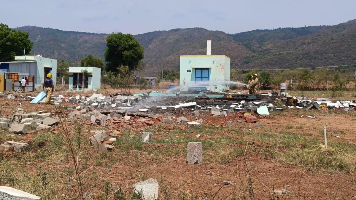 Two killed in fireworks unit accident in Cumbum