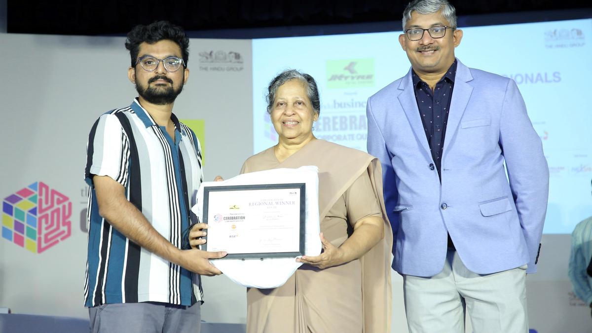 Zaman S. Khan wins Kochi round of The Hindu BusinessLine Cerebration Corporate Quiz 2026