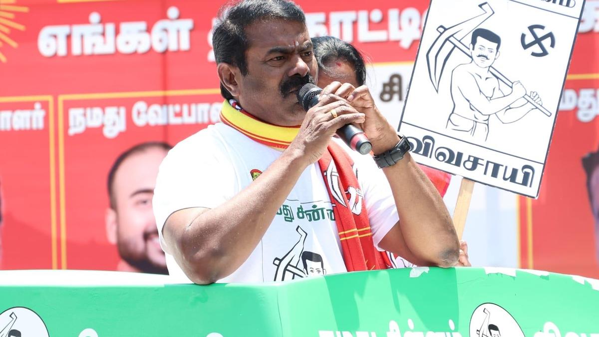AIADMK allotted Ministers’ constituencies to allies as it is colluding with DMK: Seeman