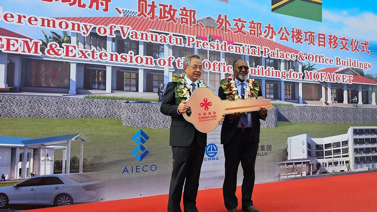China builds new presidential palace in Pacific’s Vanuatu