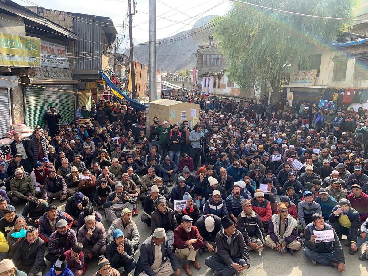 As Ladakh completes 3 years of U.T. status; protests in Leh, Kargil for statehood, special status