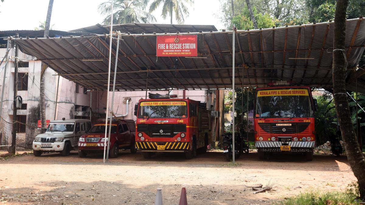 Temporary unit of Kozhikode Beach fire station to open soon