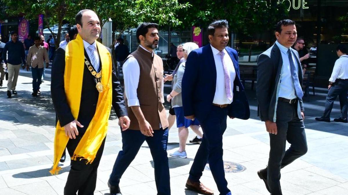 Lokesh explores opportunities in seafood exports, agri-tech, and innovation partnerships in Australia