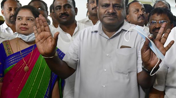 JD(S) leader H D Kumaraswamy puts own spin to D K Shivakumar’s CM aspirations
