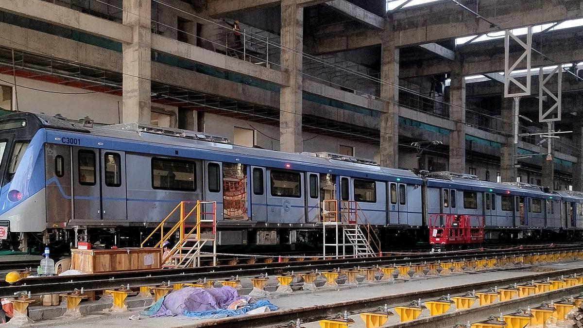 Chennai Metro Rail’s driverless train to be tested on the viaduct at Poonamallee in two months