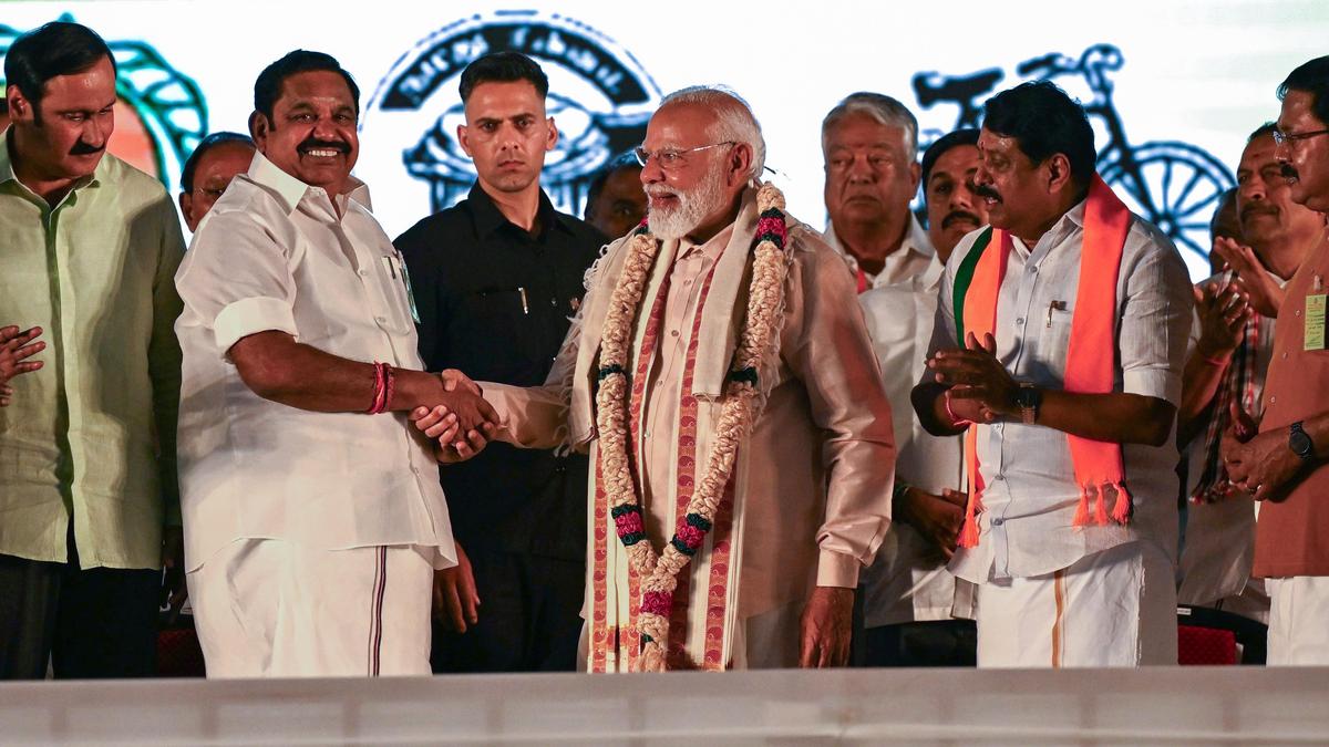 DMK betrayed mandate given by T.N. people in 2021, says PM Modi in Tiruchi rally