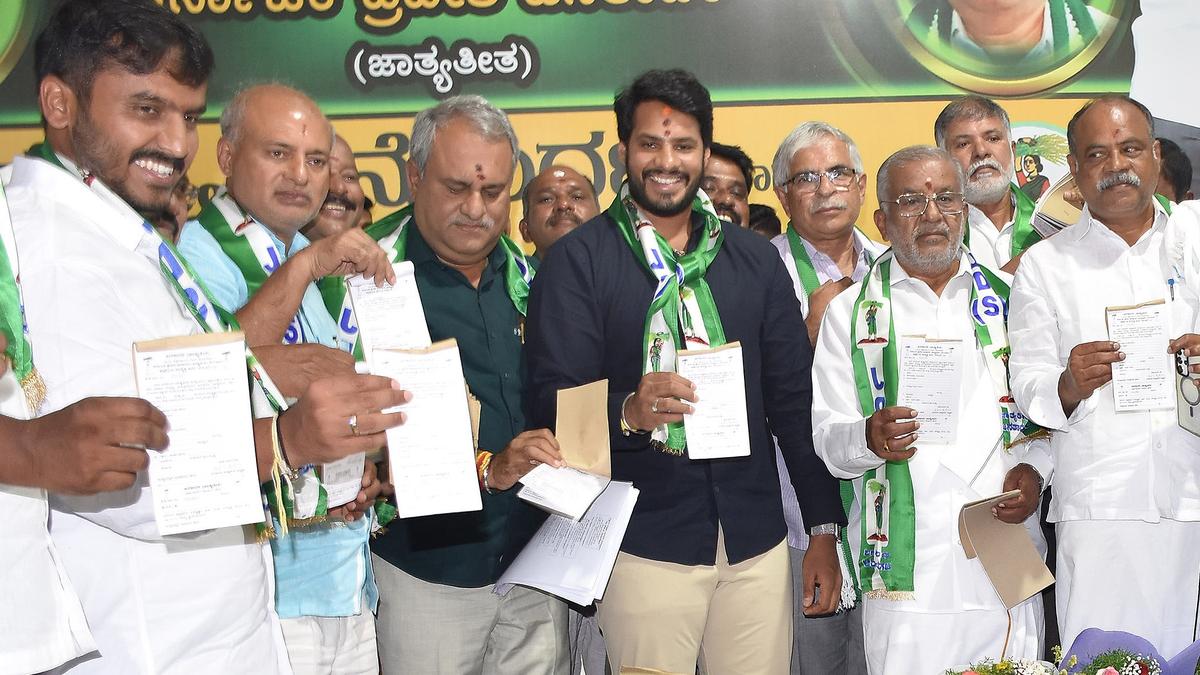 NDA candidate will contest Channapatna bypoll: Nikhil Kumaraswamy