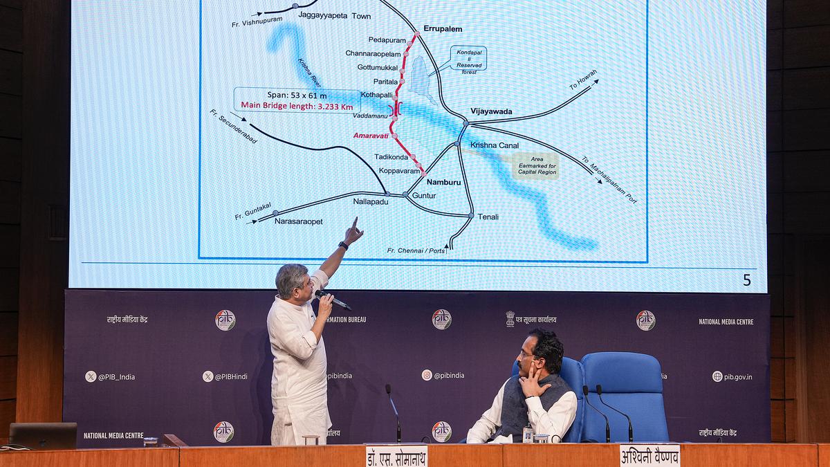 Centre approves rail connectivity for Amaravati Capital in Andhra Pradesh