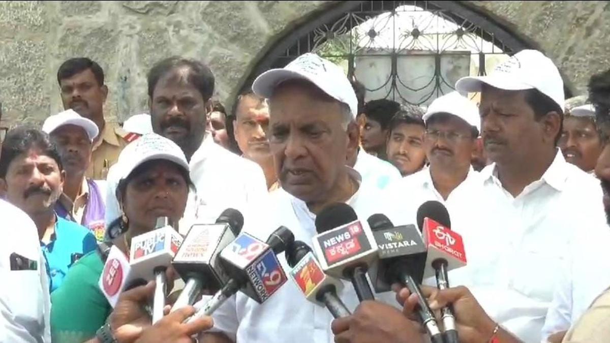 BJP doesn’t have any work other than trying to tarnish CM’s image, claims Boseraju