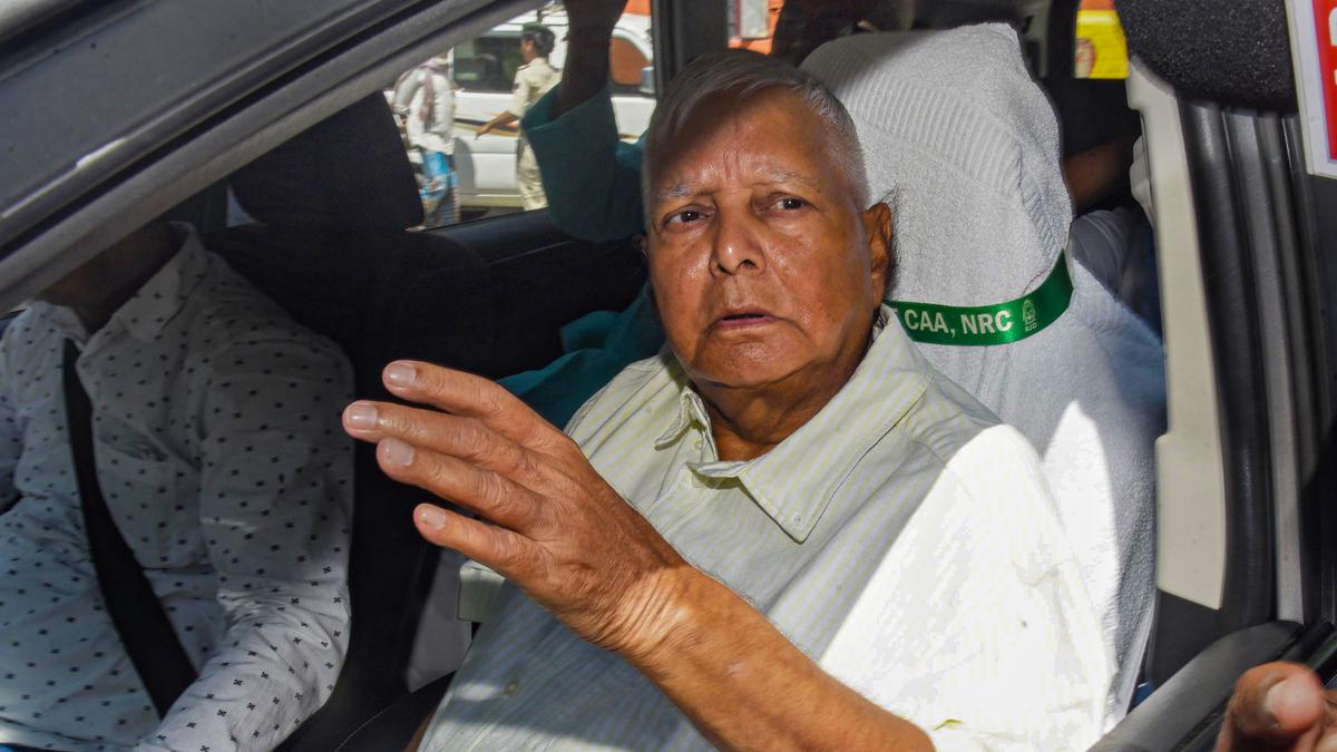 Bihar BJP slams Lalu, Nitish over land for job scam case