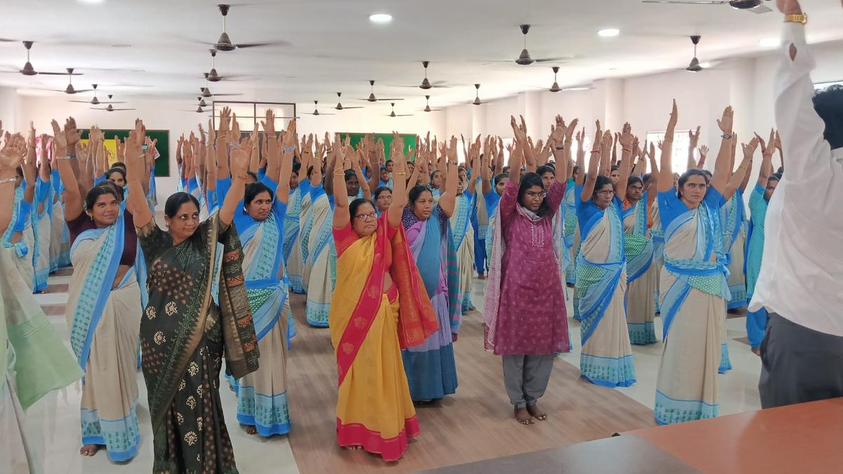 International Yoga Day celebrated across Vijayawada