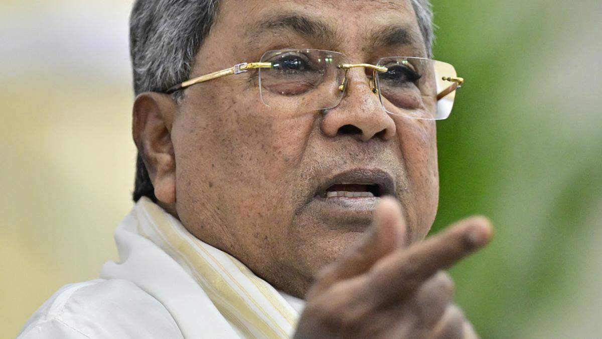 Come up with proposals for release of CMIDP funds, Siddaramaiah tells party legislators