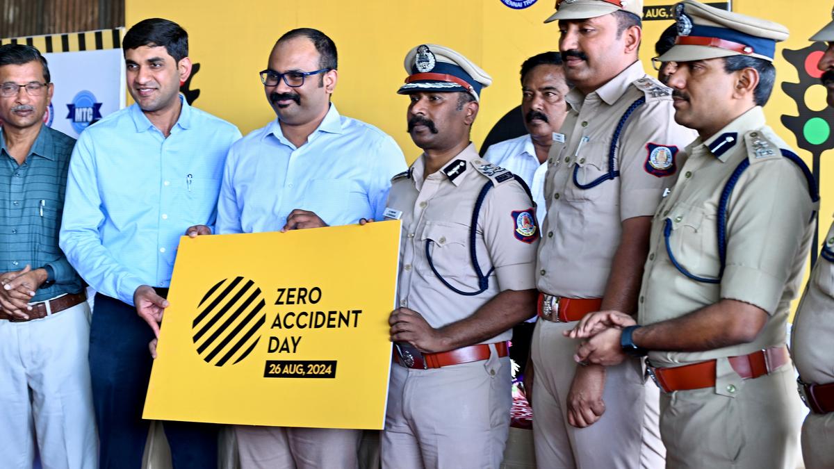 Greater Chennai Traffic Police launch ‘Zero Accident Day’ awareness campaign