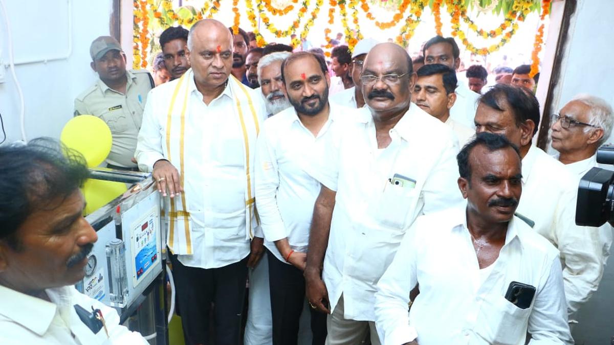 Five drinking water plants opened in Udayagiri constituency