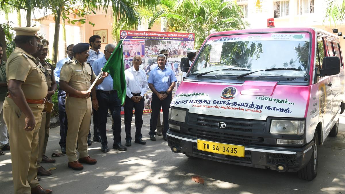 Traffic awareness vehicle flagged off