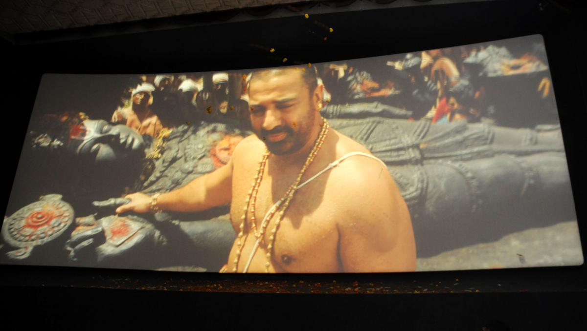 A still from Dasavatharam, at Albert Theatre in Chennai on June 13, 2008. A still from Dasavatharam, at Albert Theatre in Chennai on June 13, 2008.
