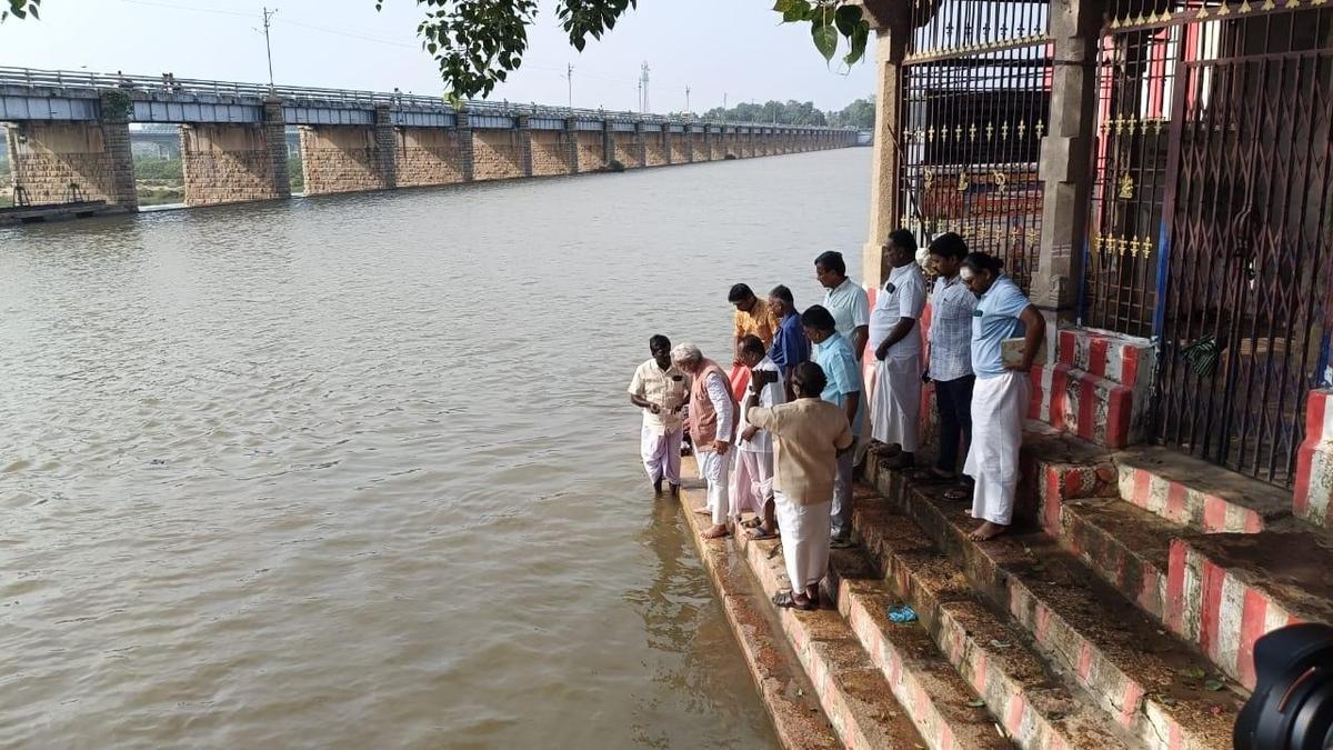 Rajendra Singh urges urgent action to save Thamirabarani River
