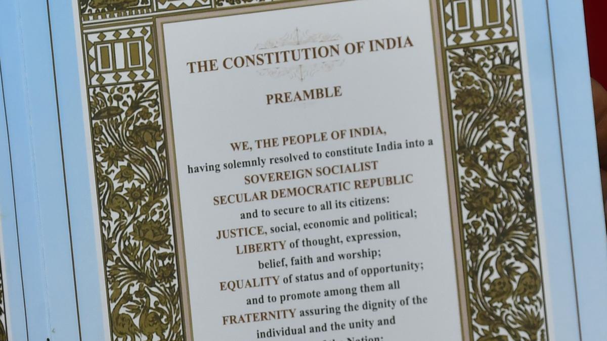 SC upholds 'socialist, secular' Preamble addition.