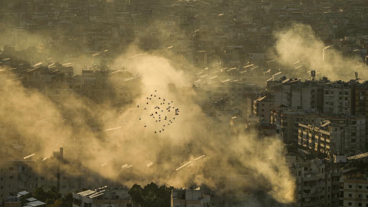 In Beirut, a photographer’s frozen moments slow down time and allow the contemplation of destruction