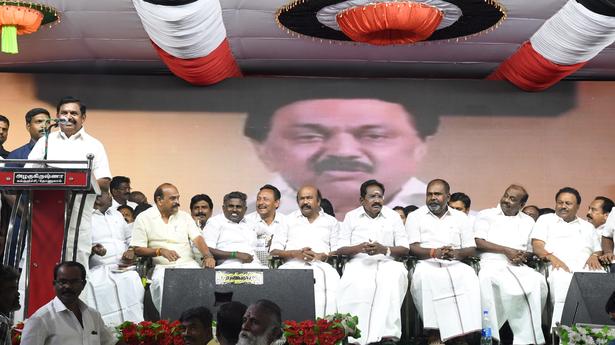Crime rate gone up, law and order has collapsed, says AIADMK leader Palaniswami