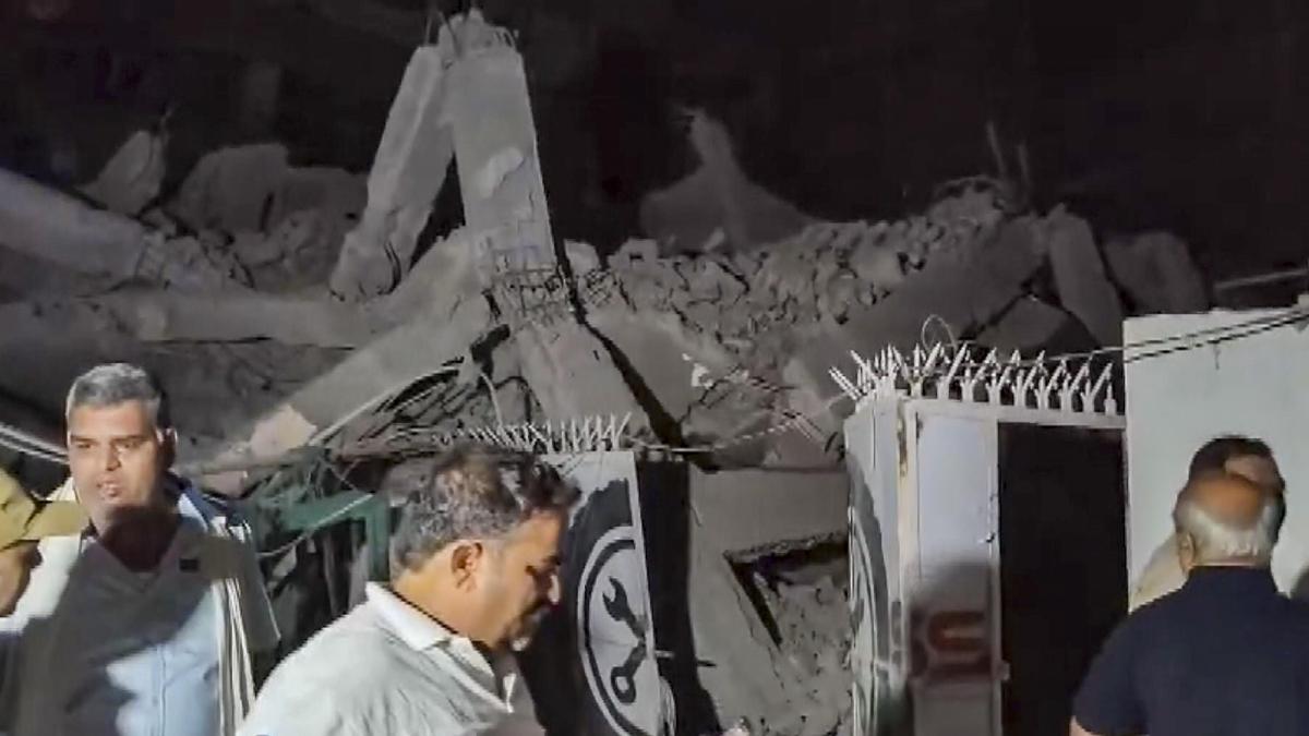 Multi-storey building collapses in Delhi’s Saket; several feared trapped