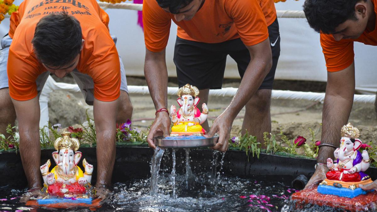 Over 62,000 idols immersed on second day of Ganesh festival in Mumbai