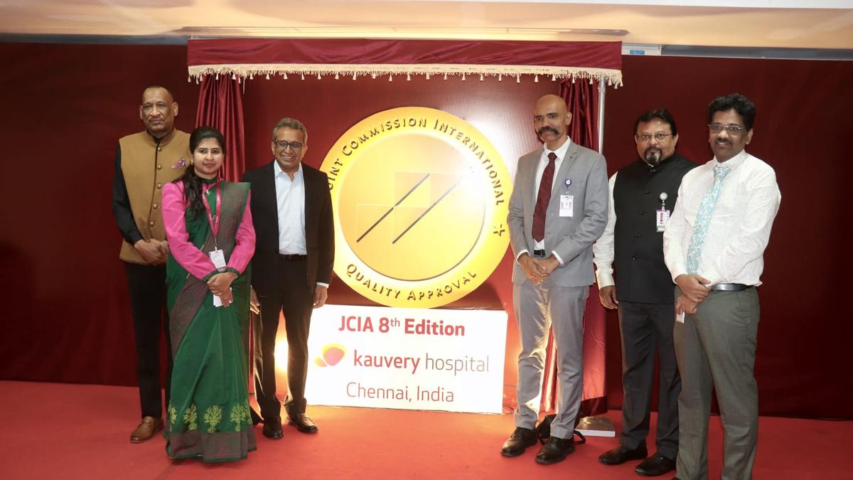 Kauvery Hospital receives Joint Commission International accreditation