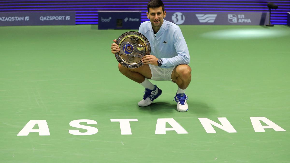 Djokovic takes 90th career title with Astana victory