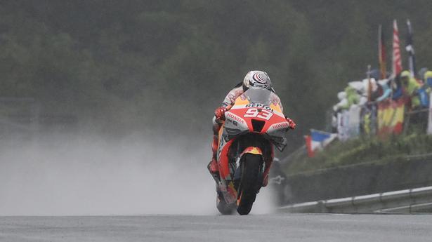 Japanese Grand Prix | Marquez takes first pole in three years at storm-hit MotoGP