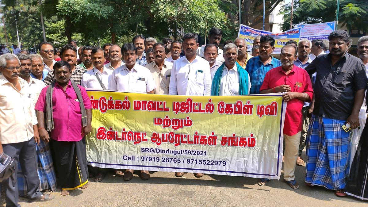 Operators demand quick restoration of Arasu Cable TV services The Hindu