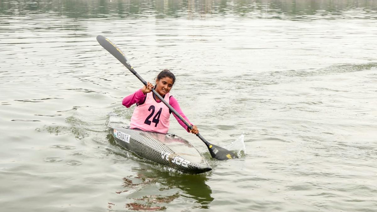 Andhra girl from a fishing community represents India at Asian Slalom Championship